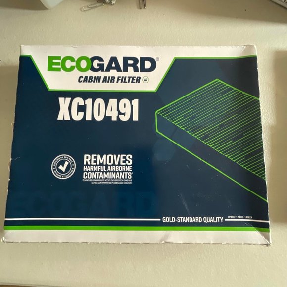 Ecogard XC10491 Premium Cabin Air Filter Service Kit Gold Standard Quality - Picture 9 of 9